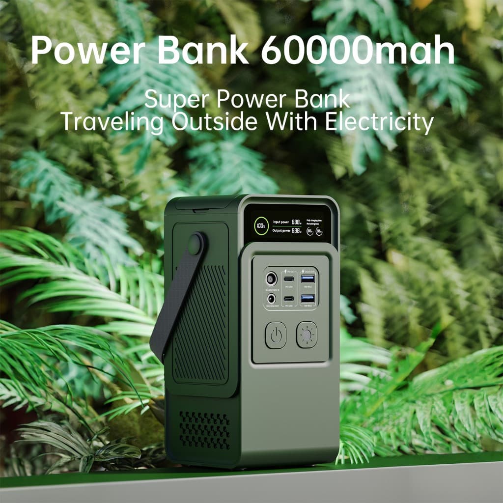 Trạm sạc di động HUIAN AP200L 60000mAh sạc nhanh 192Wh Trạm điện di động